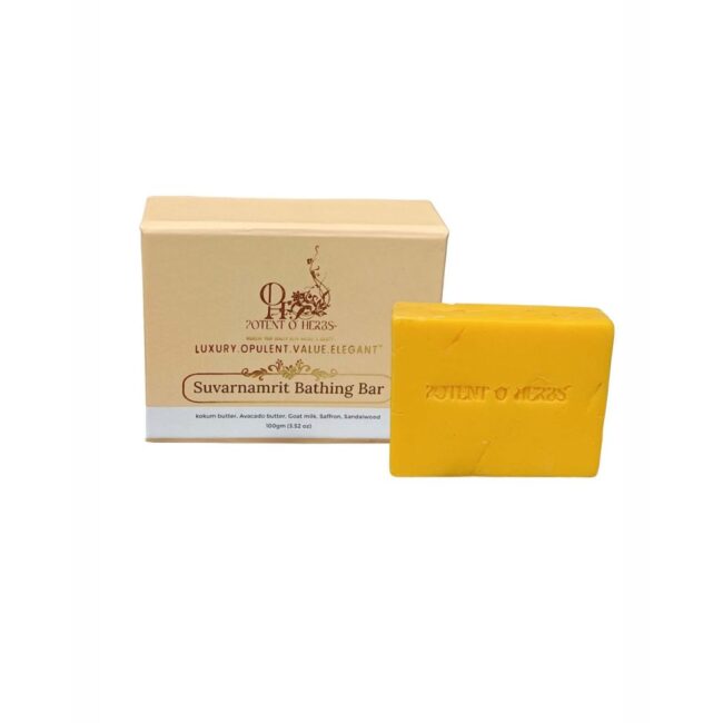 Potent O’ Herbs Suvarnamrit Bathing Bar 100gm